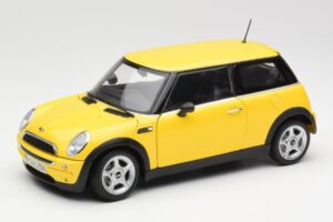 Mini Cooper One R50 Aerodynamický Paket Žlutý Kyosho 1:18 80430148553 Kov