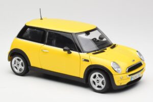 Mini Cooper One R50 Aerodynamický Paket Žlutý Kyosho 1:18 80430148553 Kov – obrázek 6 z 8