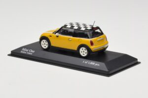 MINI One R50 Žlutý Minichamps 1:43 431138104 Kov – obrázek 3 z 5
