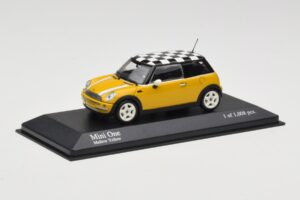 MINI One R50 Žlutý Minichamps 1:43 431138104 Kov – obrázek 4 z 5