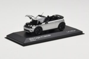 Mini Cooper S R57 Kabriolet Stříbrný Minichamps 1:43 431138830 Kov – obrázek 6 z 6