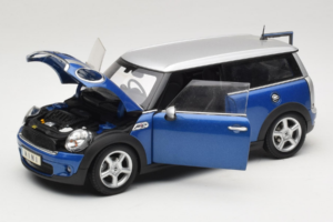 Mini Cooper S Clubman R55 Modrý & Stříbrný Kyosho 1:18 80430421048 Kov – obrázek 2 z 8