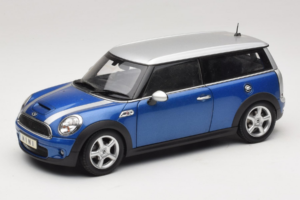 Mini Cooper S Clubman R55 Modrý & Stříbrný Kyosho 1:18 80430421048 Kov