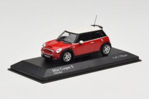 MINI Cooper S R53 Červený Minichamps 1:43 431138200 Kov – obrázek 2 z 5
