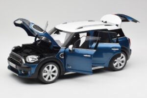 Mini Countryman F60 Island Modrý & Bílý Kyosho 1:18 80432447940 Kov – obrázek 2 z 8