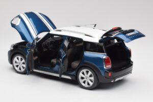 Mini Countryman F60 Island Modrý & Bílý Kyosho 1:18 80432447940 Kov – obrázek 5 z 8