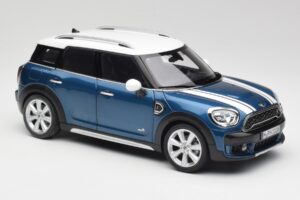 Mini Countryman F60 Island Modrý & Bílý Kyosho 1:18 80432447940 Kov – obrázek 6 z 8