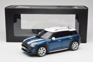 Mini Countryman F60 Island Modrý & Bílý Kyosho 1:18 80432447940 Kov – obrázek 8 z 8