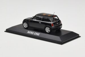 Mini One R50 Černý S Černou Střechou Minichamps 1:43 MINI005 Kov – obrázek 3 z 5