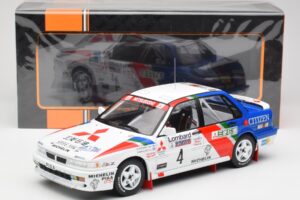 Mitsubishi Galant VR-4 #4 A. Vatanen RAC Rally 1990 IXO 1:18 18RMC192B Kov – obrázek 6 z 6