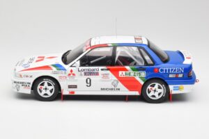 Mitsubishi Galant VR-4 #9 K. Eriksson / S. Parmander RAC Rally 1990 IXO 1:18 18RMC192A Kov – obrázek 3 z 6