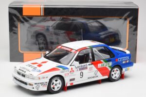 Mitsubishi Galant VR-4 #9 K. Eriksson / S. Parmander RAC Rally 1990 IXO 1:18 18RMC192A Kov – obrázek 6 z 6