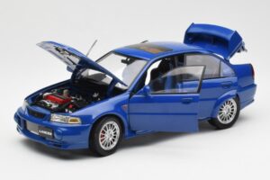 Mitsubishi Lancer EVO VI Modrý RHD AUTOart 1:18 77151 Kov – obrázek 2 z 8