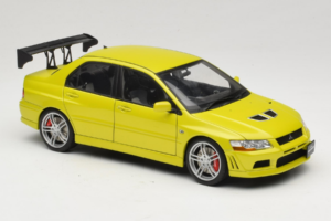Mitsubishi Lancer Evo VII Mustard Yellow AUTOart 1:18 77166 Kov – obrázek 6 z 8