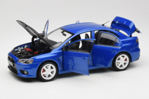 Mitsubishi Lancer Evolution X Modrý OEM 1:18 MLE01 Kov – obrázek 2 z 8