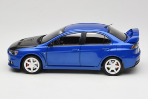 Mitsubishi Lancer Evolution X Modrý OEM 1:18 MLE01 Kov – obrázek 4 z 8