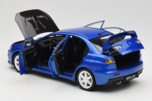 Mitsubishi Lancer Evolution X Modrý OEM 1:18 MLE01 Kov – obrázek 5 z 8