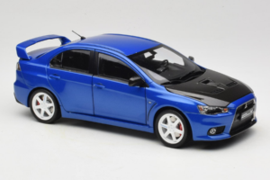 Mitsubishi Lancer Evolution X Modrý OEM 1:18 MLE01 Kov – obrázek 6 z 8