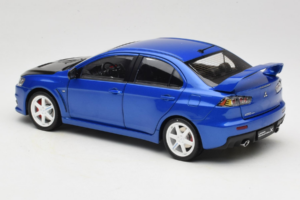 Mitsubishi Lancer Evolution X Modrý OEM 1:18 MLE01 Kov – obrázek 7 z 8