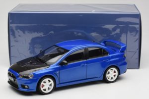 Mitsubishi Lancer Evolution X Modrý OEM 1:18 MLE01 Kov – obrázek 8 z 8