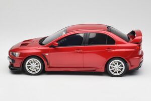 Mitsubishi Lancer Evo X FQ 400 Červený Otto 1:18 OT1084 Pryskyřice – obrázek 4 z 6