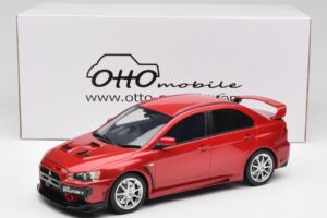 Mitsubishi Lancer Evo X FQ 400 Červený Otto 1:18 OT1084 Pryskyřice – obrázek 6 z 6