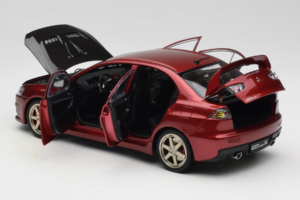 Mitsubishi Lancer Evolution X Červený OEM 1:18 MLE02 Kov – obrázek 5 z 8