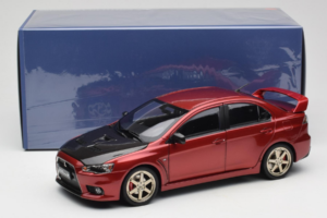 Mitsubishi Lancer Evolution X Červený OEM 1:18 MLE02 Kov – obrázek 8 z 8