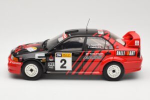 Mitsubishi Lancer Evolution VI #2 Y. Kataoka / S. Hayashi Winner Rally Canberra 1999 AUTOart 1:18 89942 Kov – obrázek 4 z 8