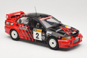 Mitsubishi Lancer Evolution VI #2 Y. Kataoka / S. Hayashi Winner Rally Canberra 1999 AUTOart 1:18 89942 Kov – obrázek 6 z 8
