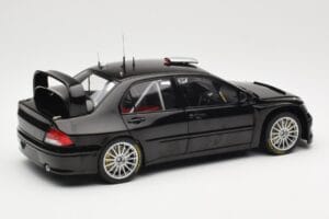 Mitsubishi Lancer Evolution WRC Plain Body Černý AUTOart 1:18 80528 Kov – obrázek 3 z 8