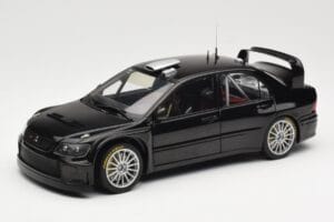Mitsubishi Lancer Evolution WRC Plain Body Černý AUTOart 1:18 80528 Kov