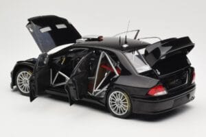Mitsubishi Lancer Evolution WRC Plain Body Černý AUTOart 1:18 80528 Kov – obrázek 5 z 8