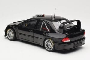 Mitsubishi Lancer Evolution WRC Plain Body Černý AUTOart 1:18 80528 Kov – obrázek 7 z 8