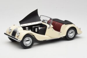 Morgan 4/4 Series II Bílý Kyosho 1:18 08111W Kov – obrázek 2 z 8