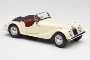 Morgan 4/4 Series II Bílý Kyosho 1:18 08111W Kov – obrázek 6 z 8
