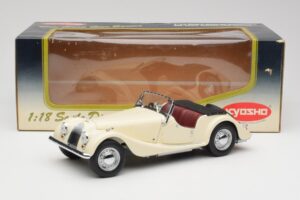 Morgan 4/4 Series II Bílý Kyosho 1:18 08111W Kov – obrázek 8 z 8