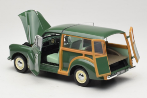 Morris Minor 1000 Traveller Zelený Minichamps 1:18 150137011 Kov – obrázek 5 z 8