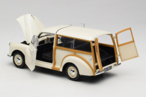 Morris Minor Traveller Bílý Minichamps 1:18 150137010 Kov – obrázek 5 z 9