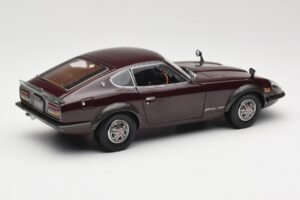 Nissan Fairlady 240Z-G S30 Vínový Kyosho 1:18 08212M Kov – obrázek 3 z 8