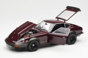 Nissan Fairlady 240ZG Hnědý Kyosho 1:18 08217M Kov – obrázek 2 z 8