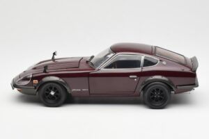 Nissan Fairlady 240ZG Hnědý Kyosho 1:18 08217M Kov – obrázek 4 z 8