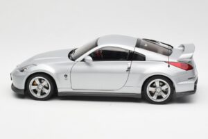 Nissan Fairlady Z Z34 NISMO Type 380RS Stříbrný AUTOart 1:18 77401 Kov – obrázek 4 z 8