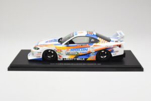 Nissan Silvia S15 LB-Super Silhouette #555 Formula Drift Japan 2023 TopSpeed 1:18 TS0586 Pryskyřice