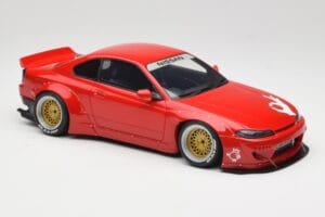 Nissan Silvia S15 Rocket Bunny Burning Red Otto 1:18 OT1115 Pryskyřice – obrázek 4 z 6