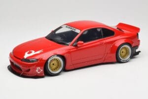 Nissan Silvia S15 Rocket Bunny Burning Red Otto 1:18 OT1115 Pryskyřice