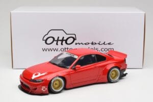 Nissan Silvia S15 Rocket Bunny Burning Red Otto 1:18 OT1115 Pryskyřice – obrázek 6 z 6
