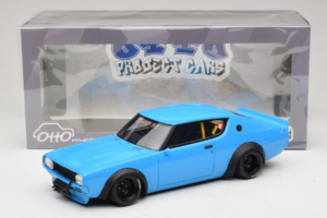 Nissan Skyline 2000 GT-R KPGC110 LB Works Modrý Otto 1:18 OT1210 Pryskyřice – obrázek 2 z 6