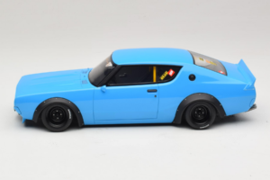 Nissan Skyline 2000 GT-R KPGC110 LB Works Modrý Otto 1:18 OT1210 Pryskyřice – obrázek 3 z 6