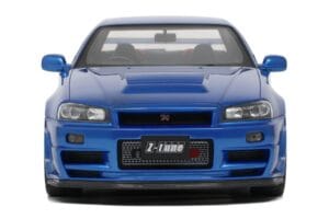 Nissan Skyline GT-R R34 NISMO Z-Tune Bayside Blue Otto 1:12 G082 Pryskyřice – obrázek 2 z 4